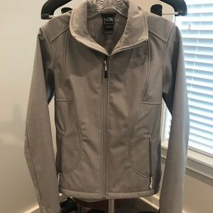 North Face Fitted lined Grey Jacket